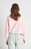 American Vintage Izubird Sweat in Baby Pink