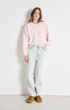 American Vintage Izubird Sweat in Baby Pink