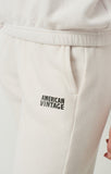 American Vintage Izubird Joggers in White