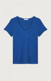 American Vintage Jacksonville V-Neck Tee in Olympia