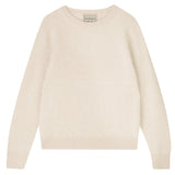 Jumper 1234 Brushed Crew in Ecru