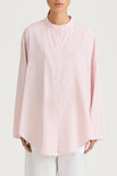 Style In Jazara Stripe Shirt in Pink