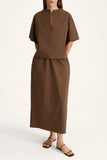 Stylein Jolene Skirt in Cacao