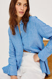 Rails Knox Stripe Shirt in Blue