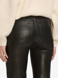 Frame Le Sleek Straight in Mood Ring Coated Black