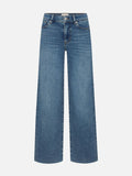 Frame Le Slim Palazzo in Flip Raw Blue