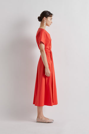 Mei Meij Dress in Coral