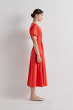 Mei Meij Dress in Coral
