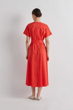 Mei Meij Dress in Coral