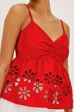 Rails Meru Top in Red