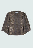 Minus Rana Short Jacket in Animal Print