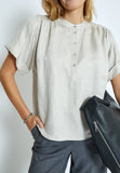 Minus Sabbi Linen Blouse in Sand