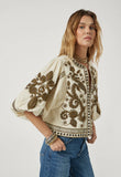 Scarlet Poppies Maris Jacket in Vanilla