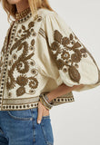Scarlet Poppies Maris Jacket in Vanilla