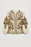 Scarlet Poppies Maris Jacket in Vanilla
