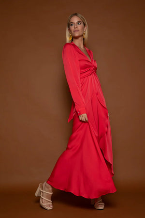 Silk 95 Five Ananda Dress in Red