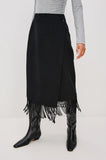 Rails Odette Fringe Skirt in Black
