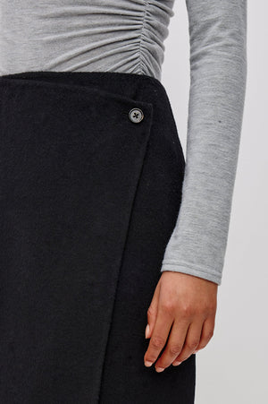 Rails Odette Fringe Skirt in Black