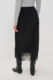 Rails Odette Fringe Skirt in Black