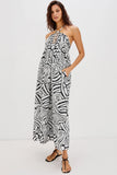 Rails Playa Blanca Dress BLACK