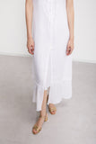 Ottod'Ame Ramie Long Dress in White