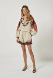 Scarlet Poppies Pam Shorts in Cream
