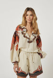 Scarlet Poppies Pam Shorts in Cream