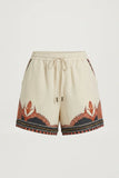 Scarlet Poppies Pam Shorts in Cream