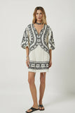 Scarlet Poppies Portofino Dress in Vanilla