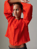 Day Birger Et Mikkelson Ralph Fringe Top in Red