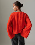 Day Birger Et Mikkelson Ralph Fringe Top in Red