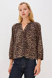 Rails Saint Blouse in Brown Nala