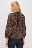 Rails Saint Blouse in Brown Nala