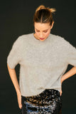 Jumper 1234 Oversized Brushed T-Shirt in Grey