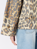 Berenice Muriel Biker Jacket in Animal Print