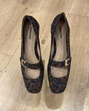 Lola Cruz Leopard Mary Jane