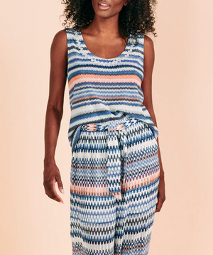 Valerie Khalfon Bacelly Top in Blue