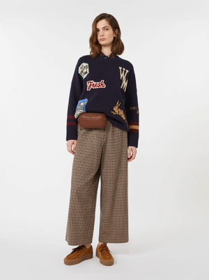 Maxmara Weekend Ebe Trouser in Houndstooth