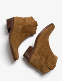 Penelope Chilvers Cassidy Suede Cowboy Boot in Tan