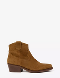 Penelope Chilvers Cassidy Suede Cowboy Boot in Tan