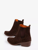 Penelope Chilvers Rove Suede Ankle Boot in Chocolate