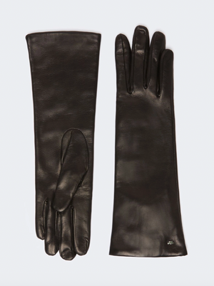 Maxmara Weekend Senape Gloves in Black