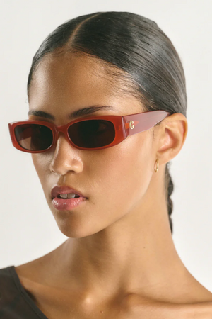 Corlin Romy Sunglasses Red/Brown