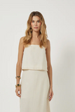 Scarlet Poppies Leene Top in Cream