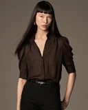 Frame The Gillian Top in Leopard