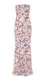 Alexander Miro Elodie Marble Dress Multicolour