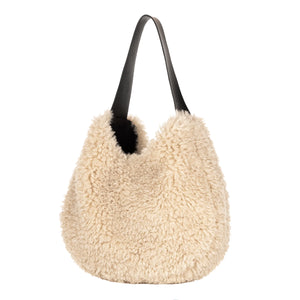 Helen Moore Slouch Bag Sheepskin CREAM