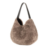 Helen Moore Slouch Bag Sheepskin TAUPE