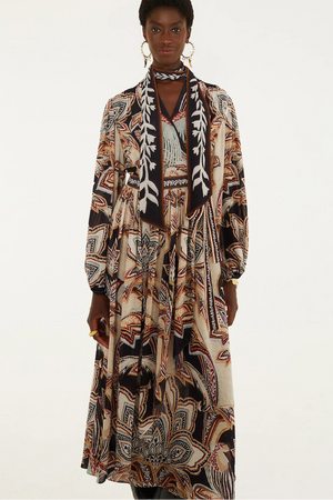 Farm Rio Tapestry Dream Midi CREAM