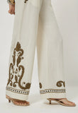 Scarlet Poppies Taylen Trouser in Vanilla